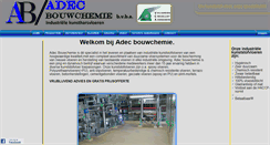 Desktop Screenshot of adecbouwchemie.be